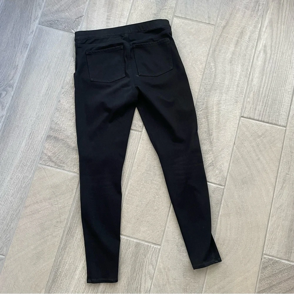 Spanx Black Faux Jean Leggings Jeggings Size Large - Picture 3 of 7